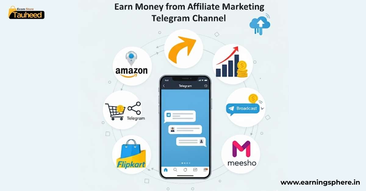 Affiliate Marketing Telegram Chennel से कमाए!