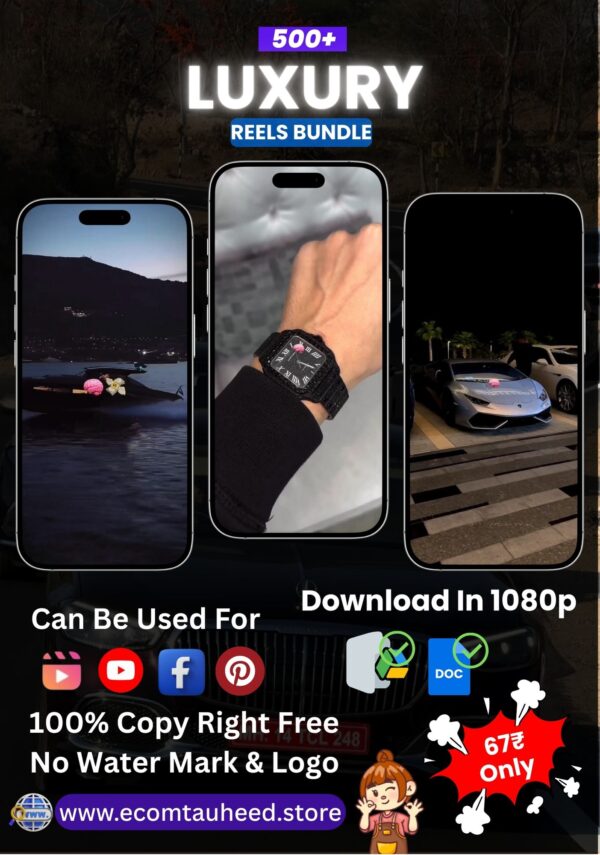 500+ Luxury Reels Bundle
