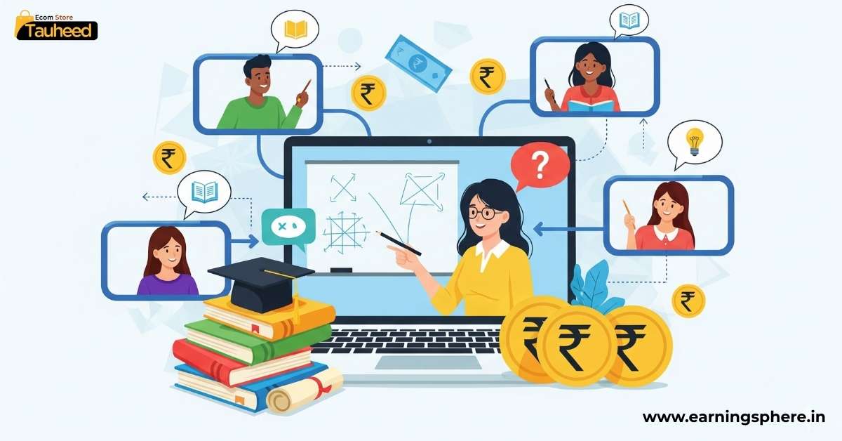Online Tutoting Chennel बना के कमाए!