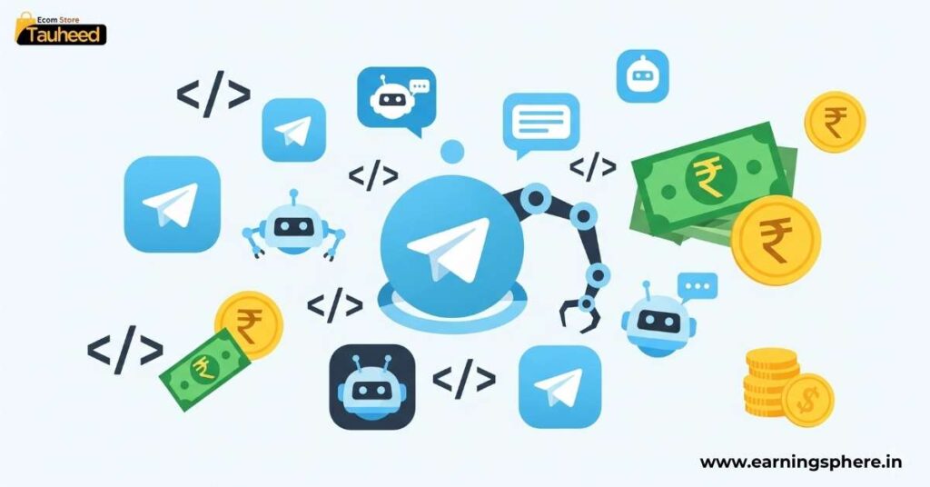 Telegram Bots बनाकर कमाए!