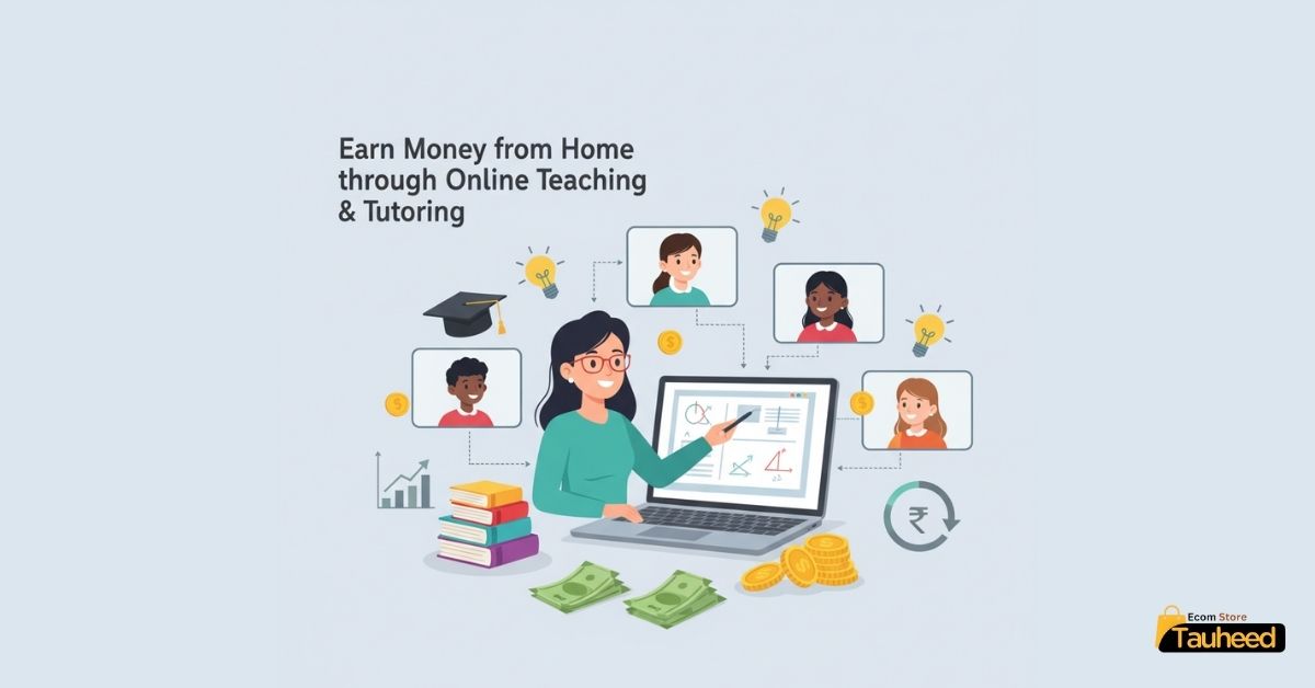 Online Teaching & Totoring करके घर बैठे कमाए
